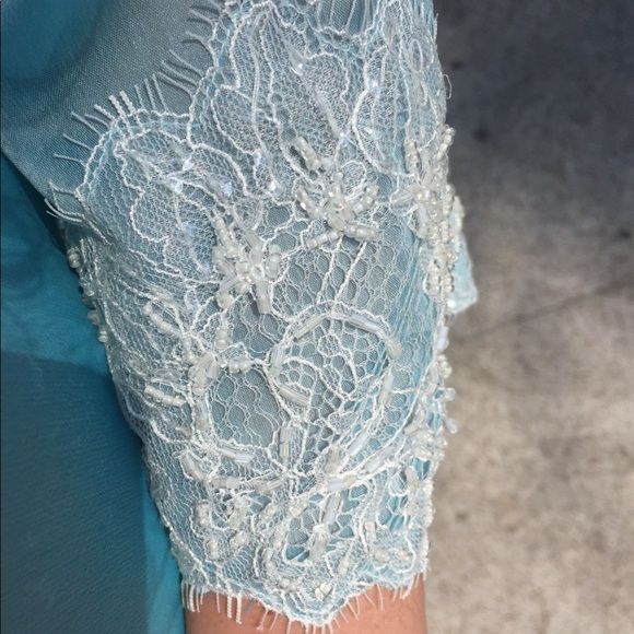 Crystal embellished Chiffon Tunic Top - Picture 7 of 8